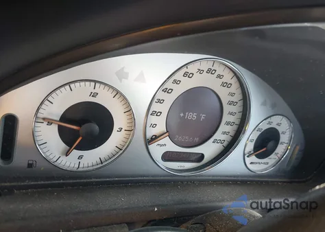 2005 Mercedes-Benz Clk 55 Amg из США, поврежденный, VIN WDBTJ76H95F130765